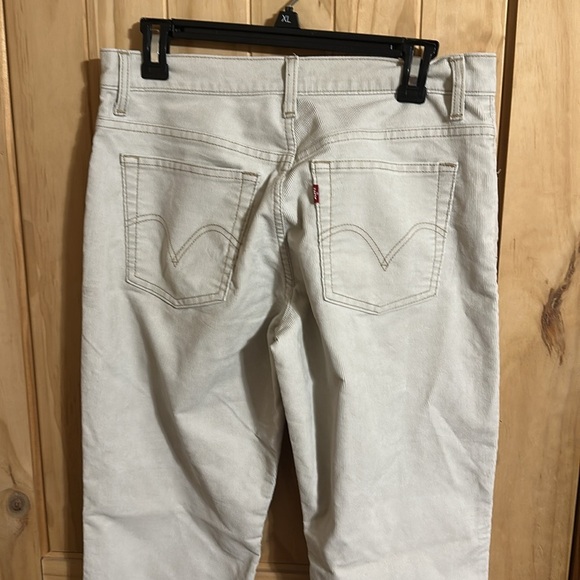 Levi's 550 Relaxed Bootcut Khaki colored Denim Pants - Picture 1 of 4